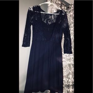 Francesca’s Navy Cocktail Dress